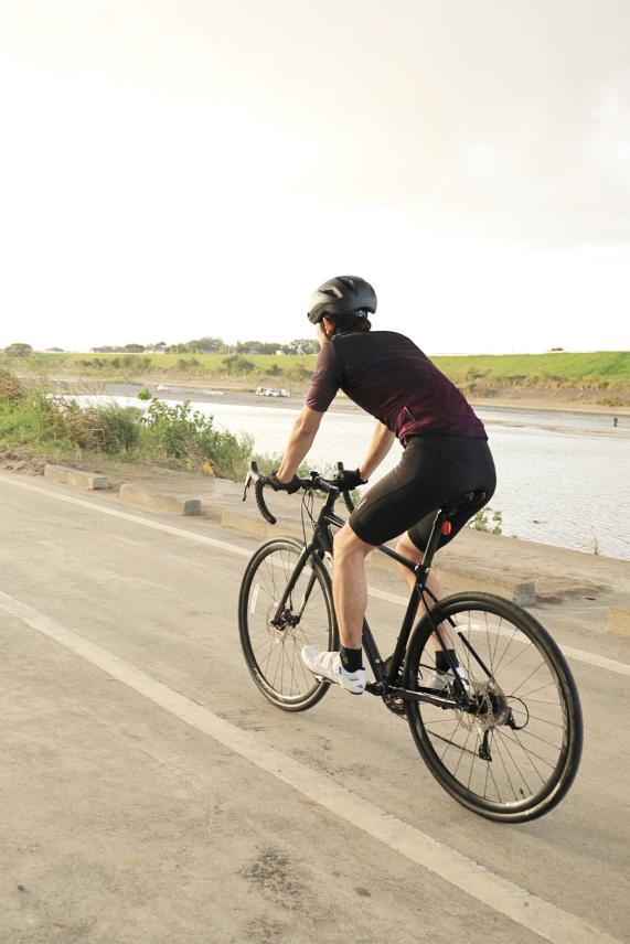 久留米・うきは周遊サイクリング 筑後川サイクリングロード25（縦）