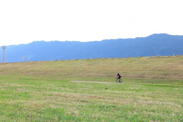 久留米・うきは周遊サイクリング 筑後川サイクリングロード29（横）