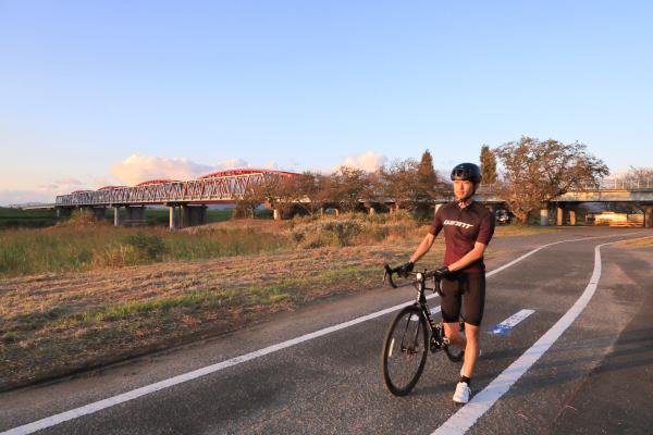 久留米・うきは周遊サイクリング 筑後川サイクリングロード36