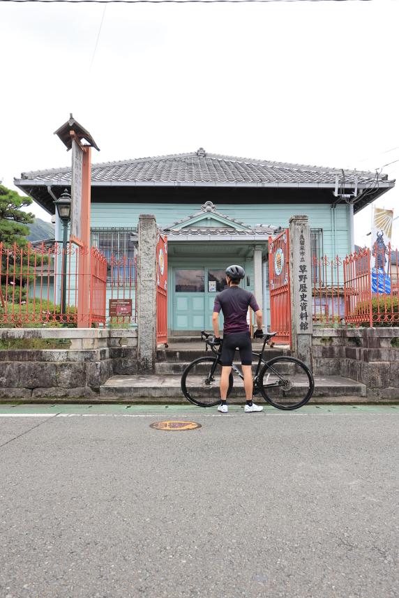 久留米・うきは周遊サイクリング 草野歴史資料館14（縦）