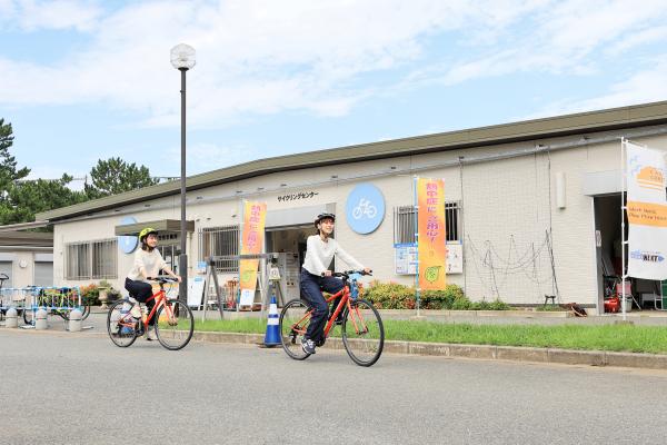 宗像・志賀島サイクリング 雁の巣レクリエーションセンター08（横）