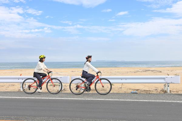 宗像・志賀島サイクリング 志賀島の海岸線05