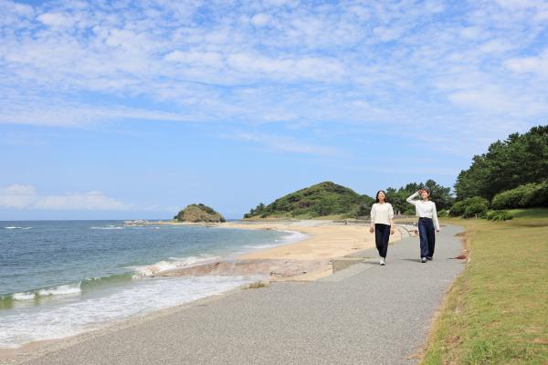 宗像・志賀島サイクリング 勝馬海水浴場01