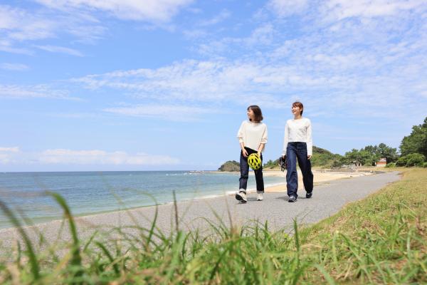 宗像・志賀島サイクリング 勝馬海水浴場05