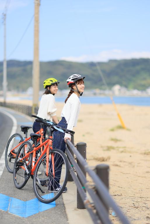 宗像・志賀島サイクリング 志賀島橋（復路）07（縦）