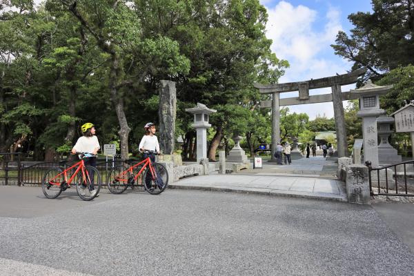 宗像・志賀島サイクリング 宗像大社03（横）