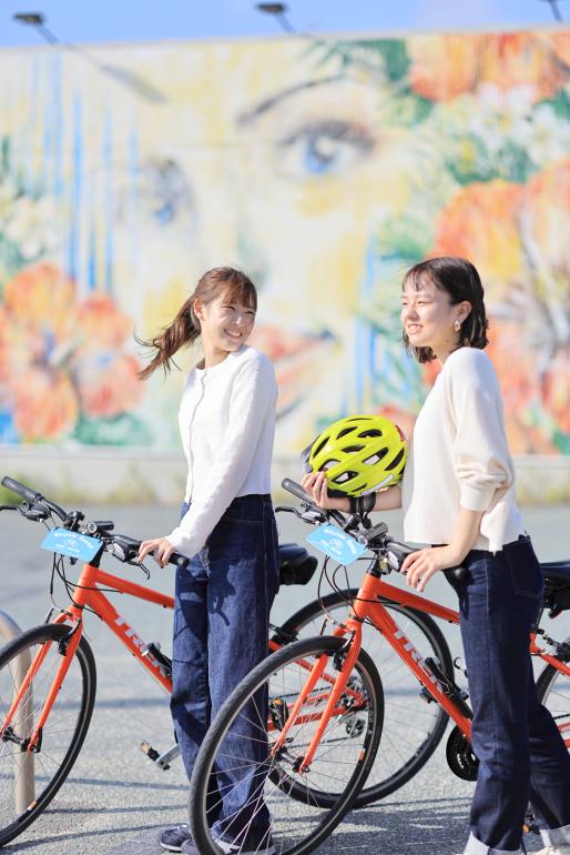 宗像・志賀島サイクリング 福津市観光情報ステーション「ビーチハウス」16（縦）