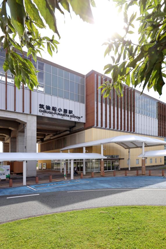 筑後周遊サイクリング 筑後船小屋駅02（縦）