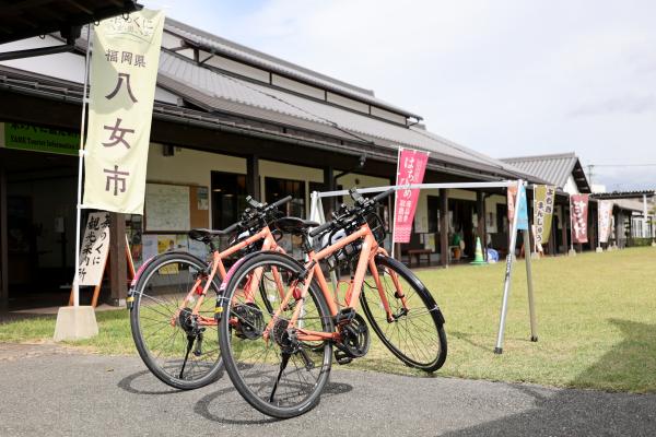 筑後周遊サイクリング 茶のくに観光案内所 サイクルスタンド03