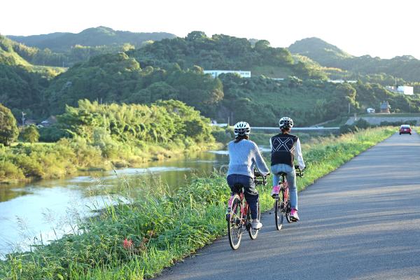 筑後周遊サイクリング 矢部川沿い05（横）