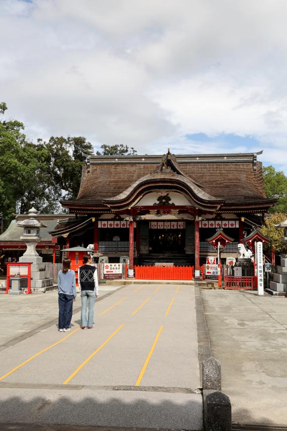 筑後周遊サイクリング 水田天満宮・恋木神社06（縦）