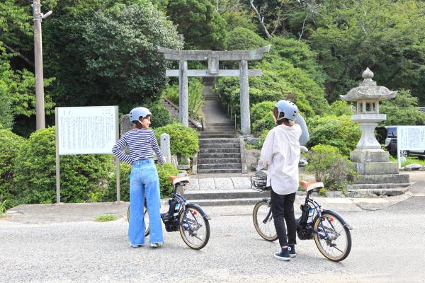福岡・糸島サイクリング 鎮懐石八幡宮01