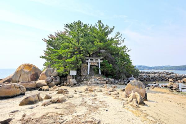 福岡・糸島サイクリング 箱島神社10（横）