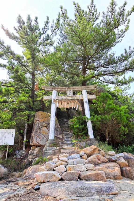 福岡・糸島サイクリング 箱島神社13（縦）