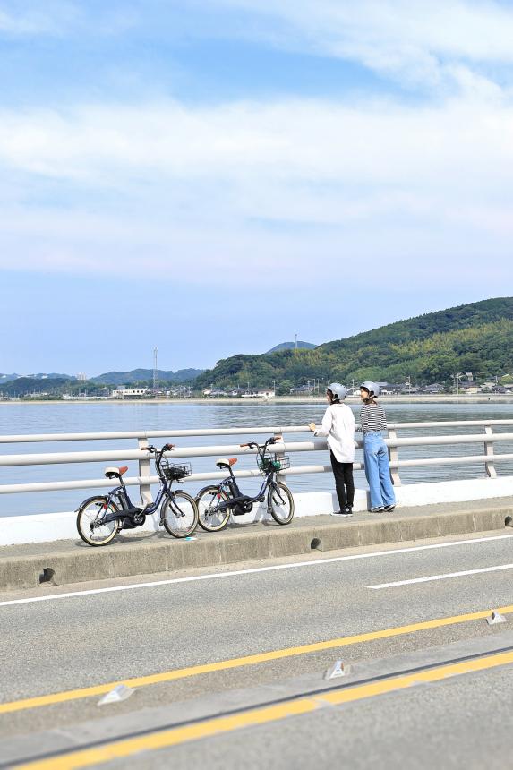 福岡・糸島サイクリング 弁天橋06（縦）