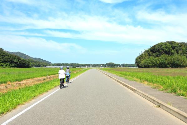 福岡・糸島サイクリング 糸島の田園風景03