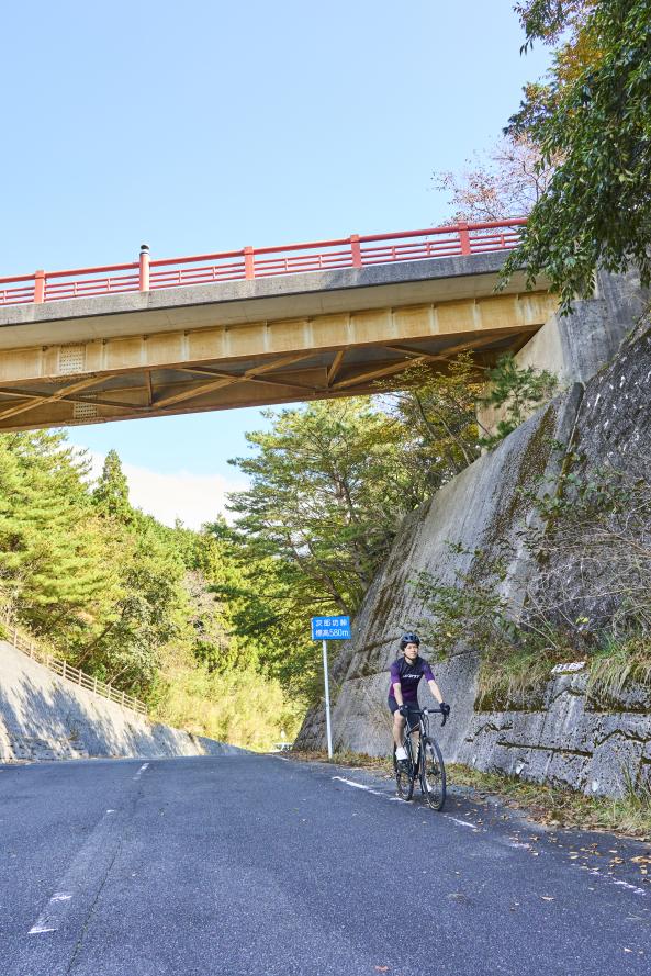 豊前・東峰サイクリング 次郎坊峠02（縦）