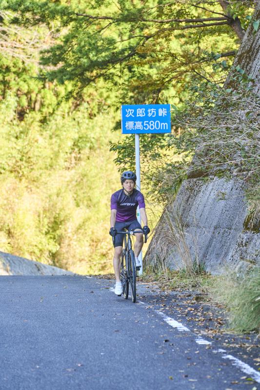 豊前・東峰サイクリング 次郎坊峠07（縦）