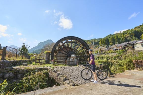 豊前・東峰サイクリング 求菩提の水車小屋07（横）