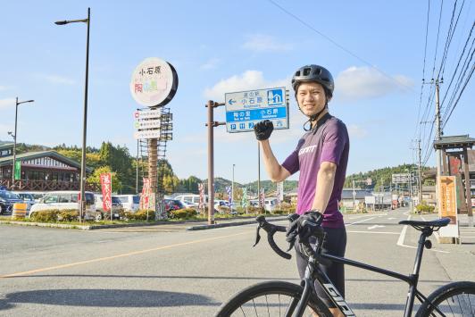 豊前・東峰サイクリング 道の駅小石原前01（横）