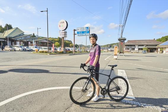 豊前・東峰サイクリング 道の駅小石原前05（横）