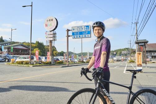 豊前・東峰サイクリング 道の駅小石原前06（横）