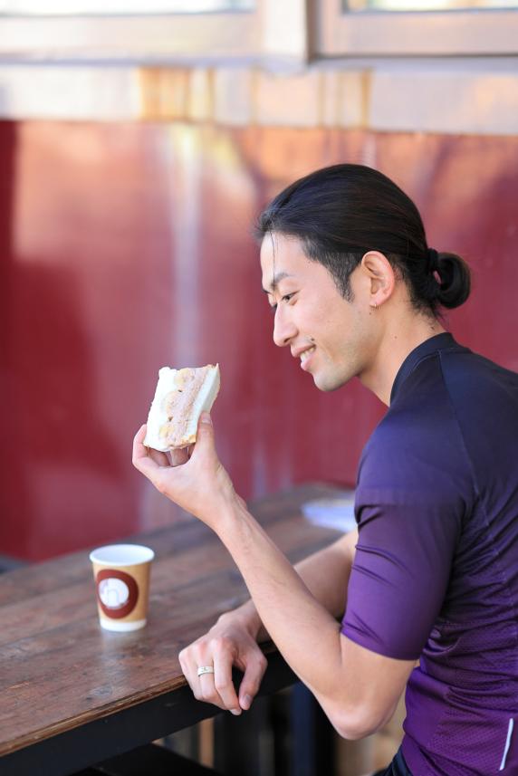 那珂川・大牟田サイクリング hara harmony coffee24（縦）