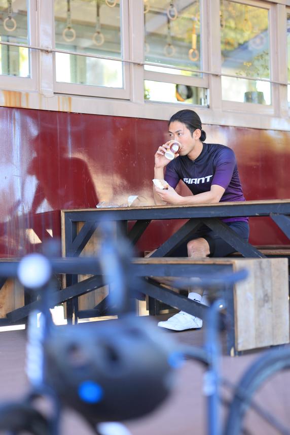 那珂川・大牟田サイクリング hara harmony coffee26（縦）