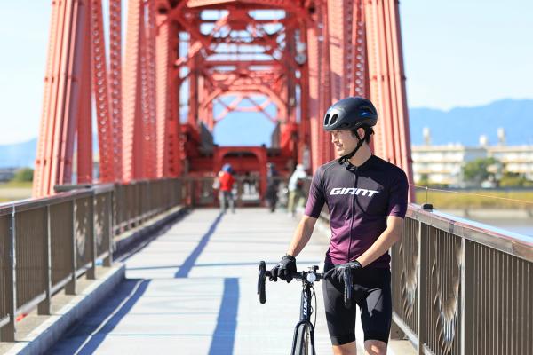 那珂川・大牟田サイクリング 筑後川昇開橋16（横）