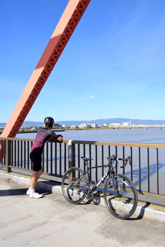 那珂川・大牟田サイクリング 筑後川昇開橋25（縦）