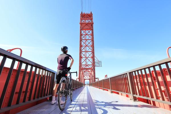 那珂川・大牟田サイクリング 筑後川昇開橋32（横）