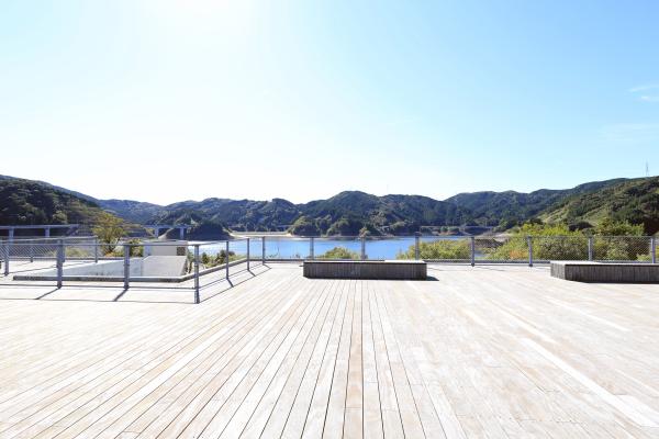 那珂川・大牟田サイクリング 五ケ山クロス 屋上デッキ03（横）