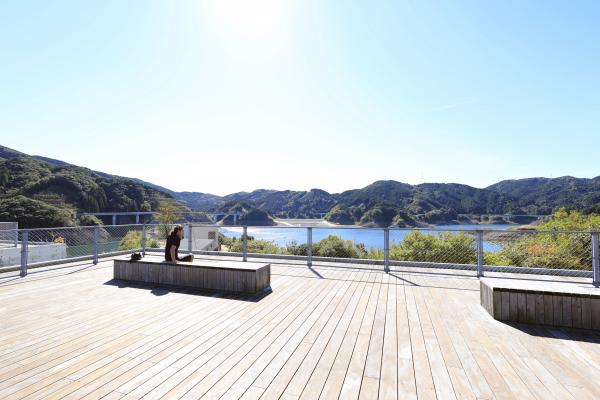 那珂川・大牟田サイクリング 五ケ山クロス 屋上デッキ07（横）