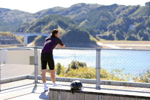 那珂川・大牟田サイクリング 五ケ山クロス 屋上デッキ10（横）