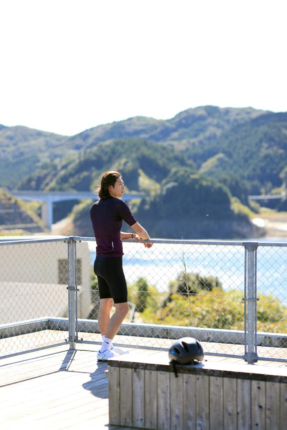 那珂川・大牟田サイクリング 五ケ山クロス 屋上デッキ11（縦）