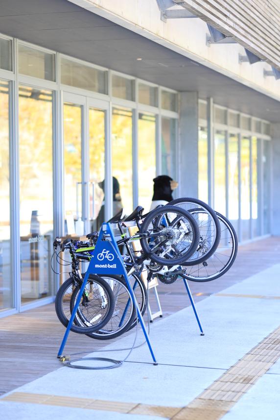 那珂川・大牟田サイクリング モンベル福岡五ケ山店 サイクルスタンド04（縦）