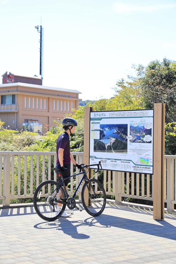 那珂川・大牟田サイクリング 五ケ山ダム04（縦）