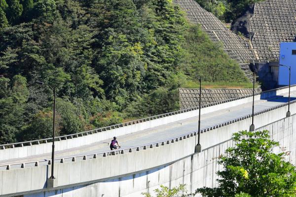 那珂川・大牟田サイクリング 五ケ山ダム05（横）