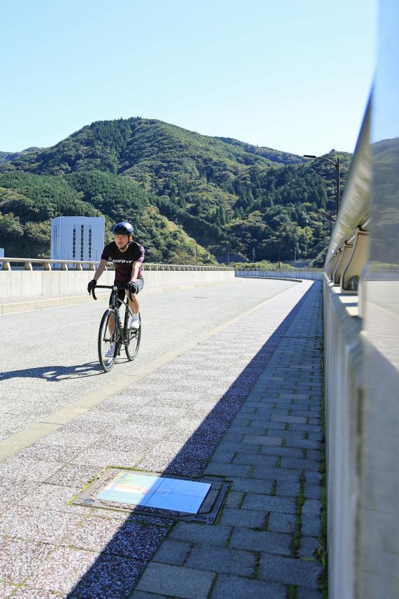 那珂川・大牟田サイクリング 五ケ山ダム18（縦）