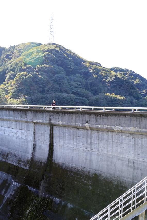 那珂川・大牟田サイクリング 南畑ダム02（縦）