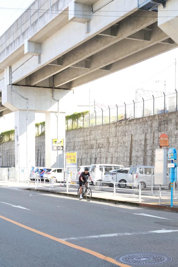 那珂川・大牟田サイクリング 博多南駅06（縦）