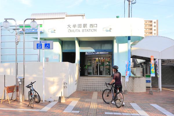 那珂川・大牟田サイクリング 大牟田駅03（横）