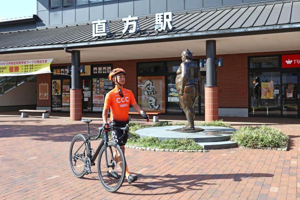 筑豊周遊サイクリング 直方駅07（横）