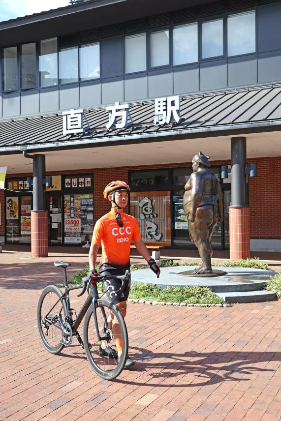 筑豊周遊サイクリング 直方駅08（縦）