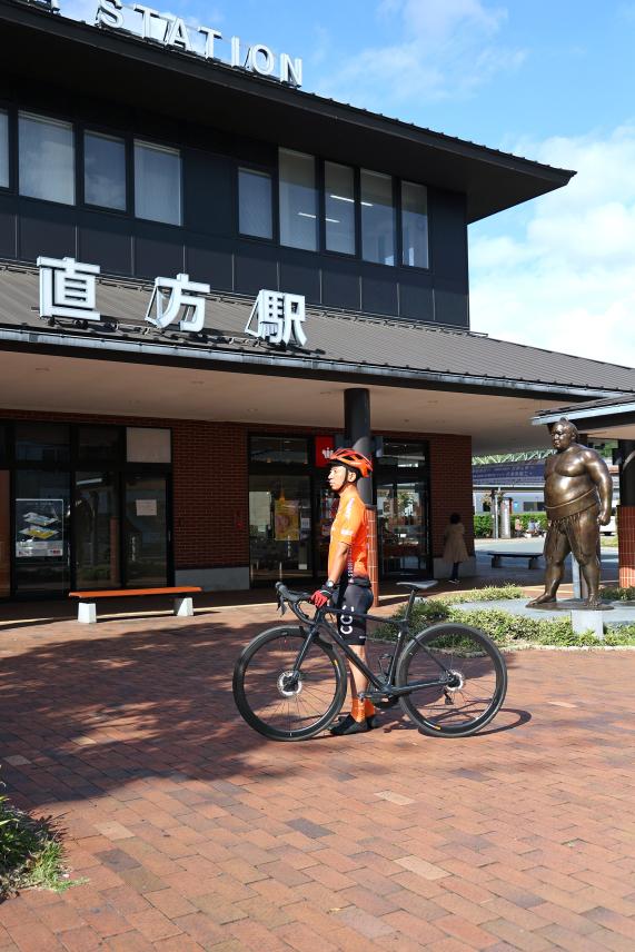 筑豊周遊サイクリング 直方駅10（縦）