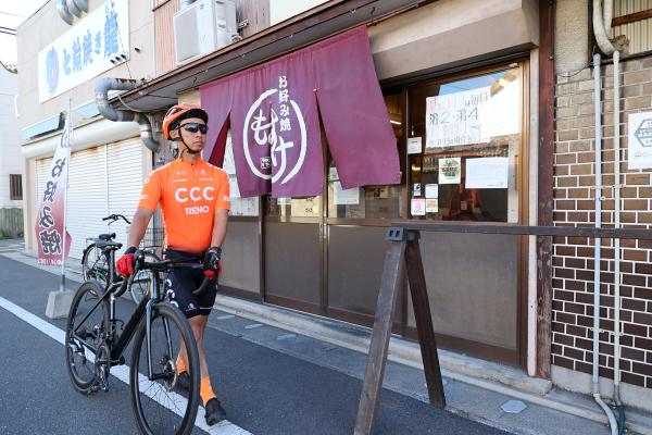 筑豊周遊サイクリング お好み焼 もすけ05（横）