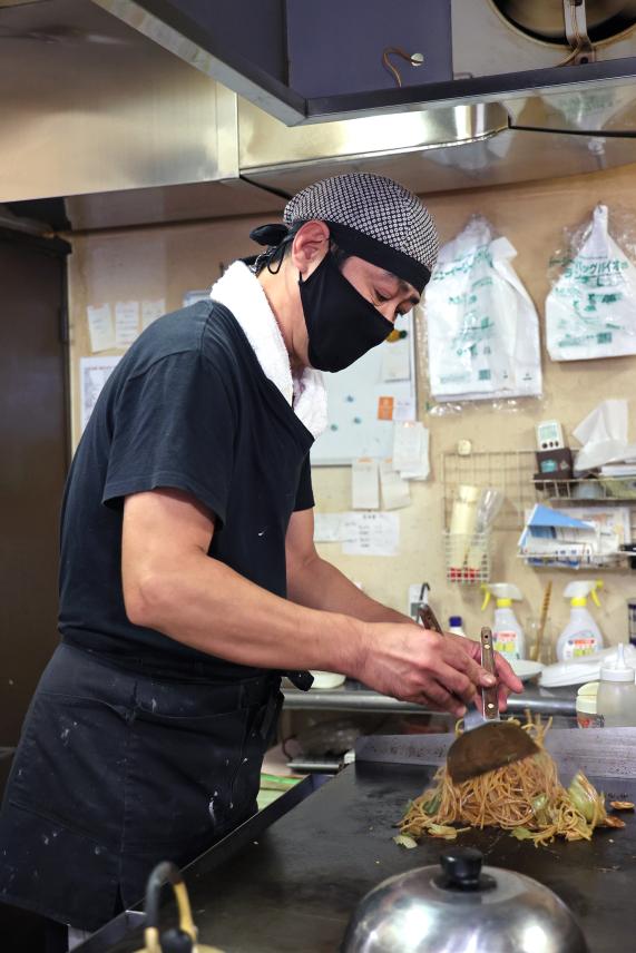 筑豊周遊サイクリング お好み焼 もすけ20（縦）