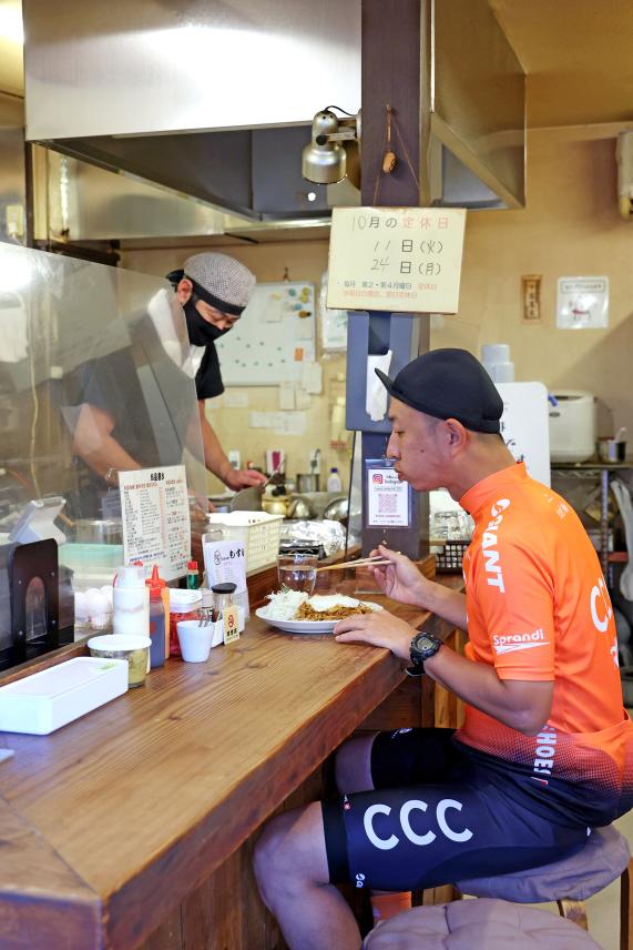 筑豊周遊サイクリング お好み焼 もすけ26（縦）