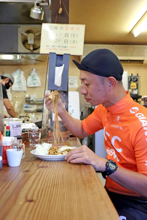 筑豊周遊サイクリング お好み焼 もすけ28（縦）