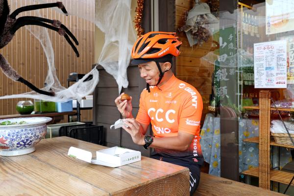 筑豊周遊サイクリング 山田饅頭本舗21（横）